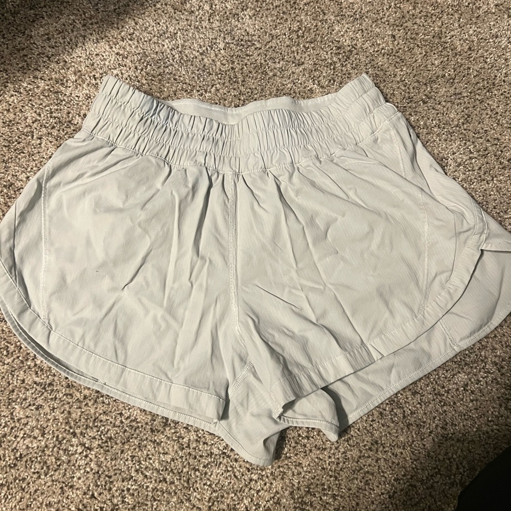 lululemon athletica Light Gray Athletic Shorts